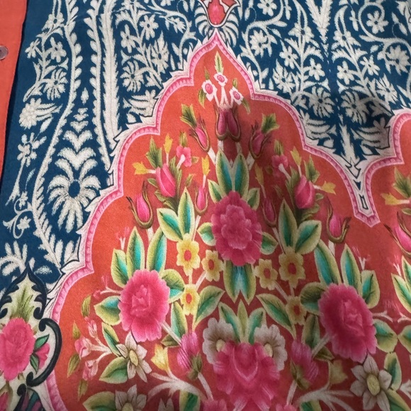 Natural Life Floral Paisley Button-Down Dress - Picture 10 of 11